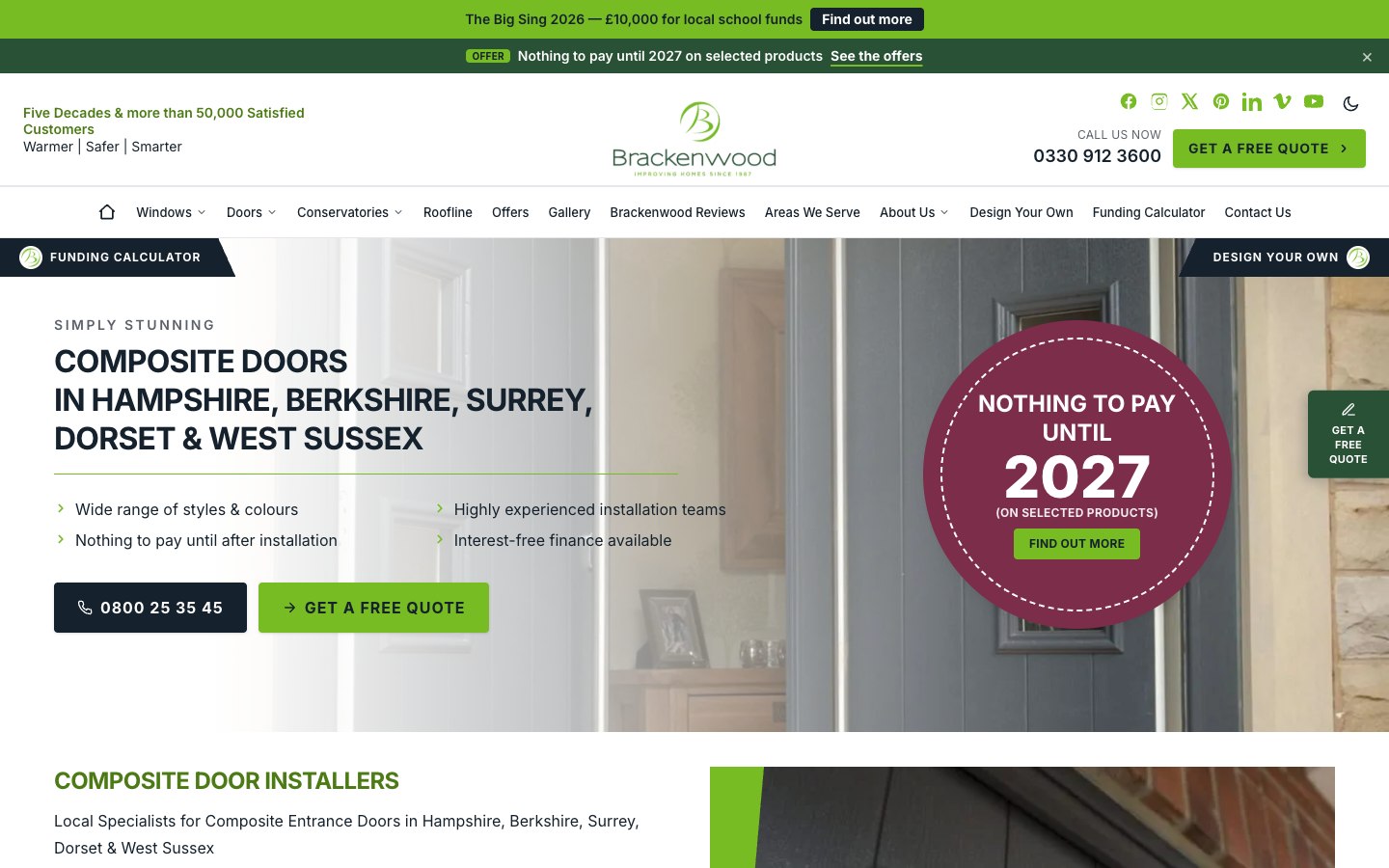 Brackenridge — Find the right front door