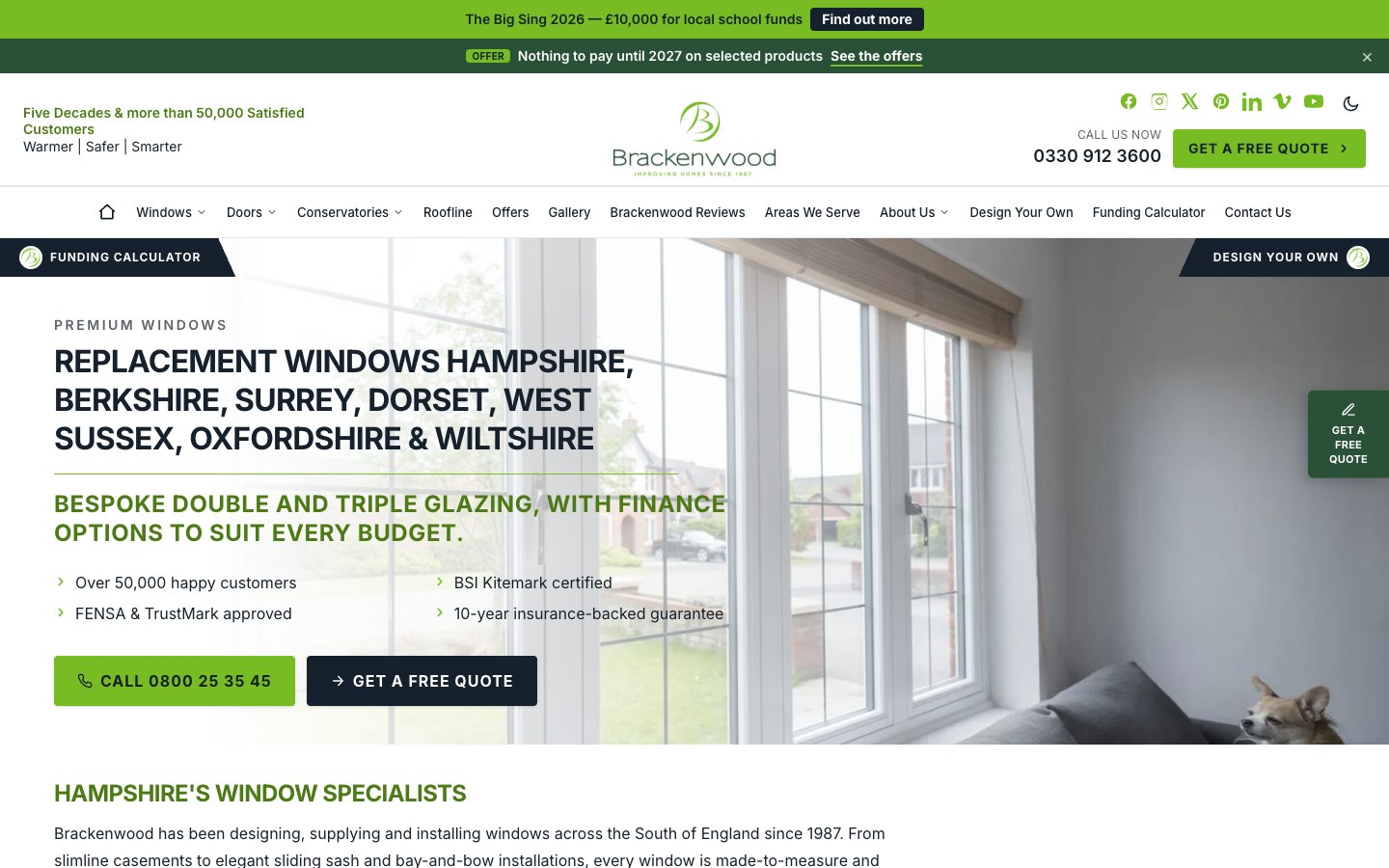 Brackenridge — Explore the window range