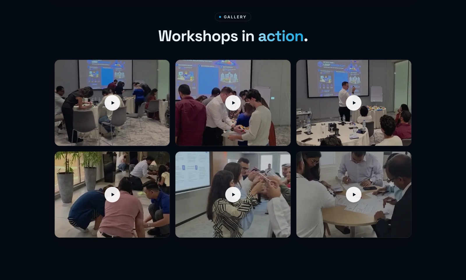 PeopleCore — Workshops in action